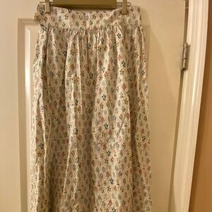 Ava and Lu Teen Floral Maxi Skirt